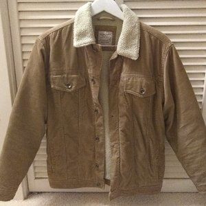 Old Navy Sherpa Trucker Jacket (Corduroy)